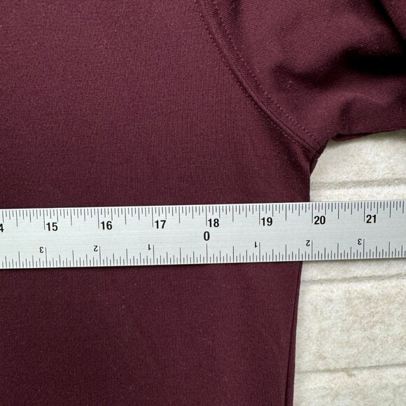 The North Face Men’s Maroon Lightweight Long Sleeve Henley Performance Shirt L - Picture 10 of 11